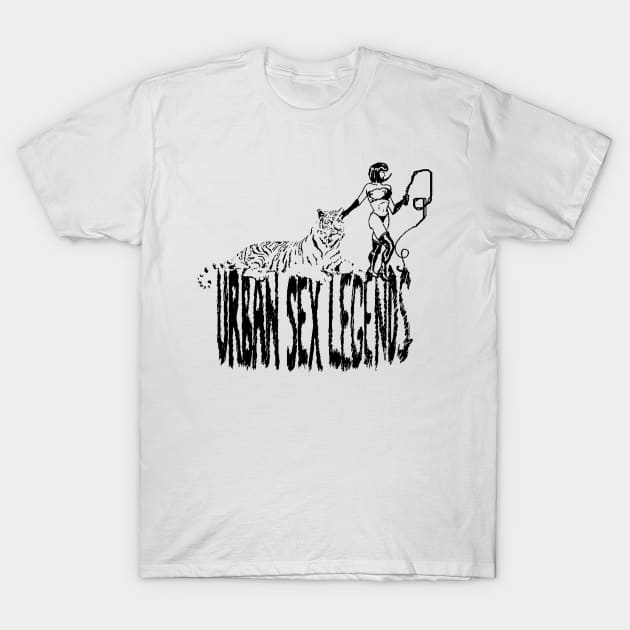 Urban Sex Legends Classic Tiger Tamer T-Shirt by The Taoist Chainsaw